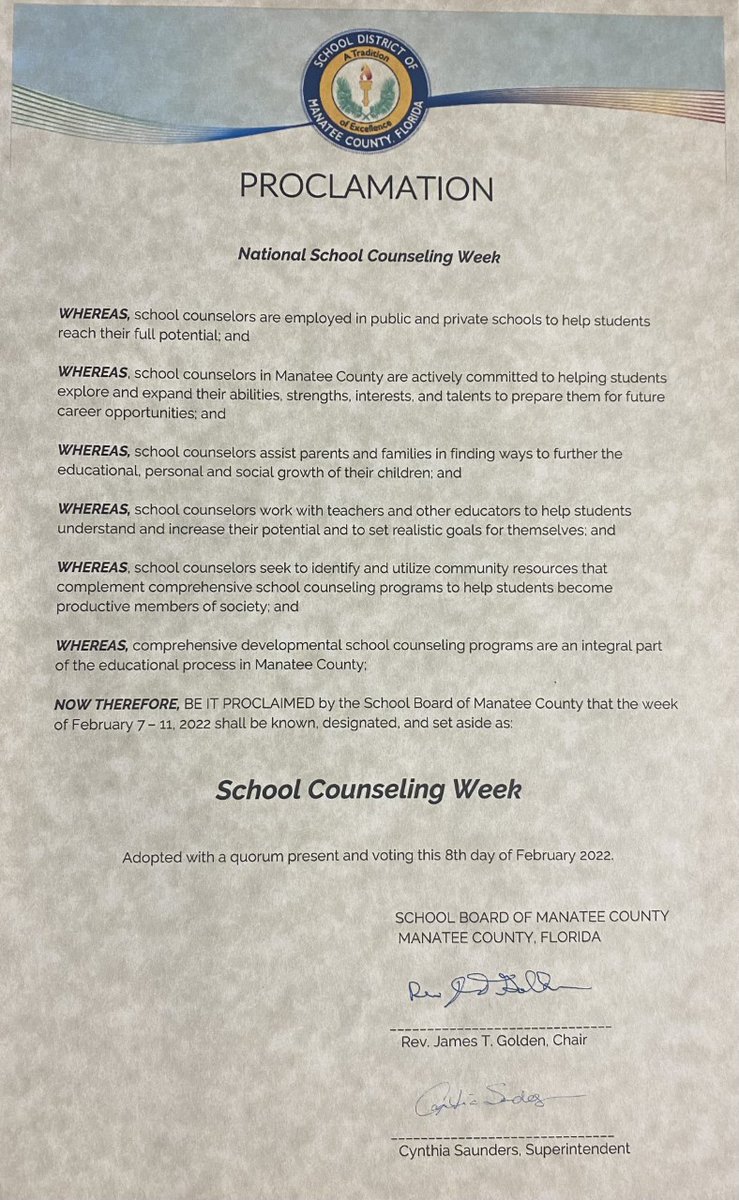 SchoolManatee's tweet photo. #nscw2022 Presented at the Board meeting last night! https://t.co/cRiB5w0H9U