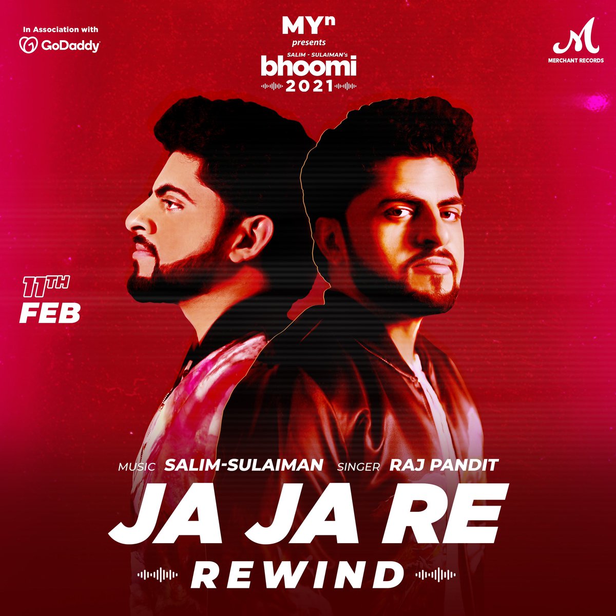 rajpandit17's tweet photo. Here we go! ⏪❤️
Thrilled to share my first release of 2022 - #JaJaRe Rewind! As the ritual goes, the #Bhoomi album release is followed by the #rewind versions of a few songs. But this time we’ve leveled up a notch! Coming up on 11th Feb🔥
@salim_merchant @Sulaiman @MerchantRec https://t.co/tym3s3M6Sa