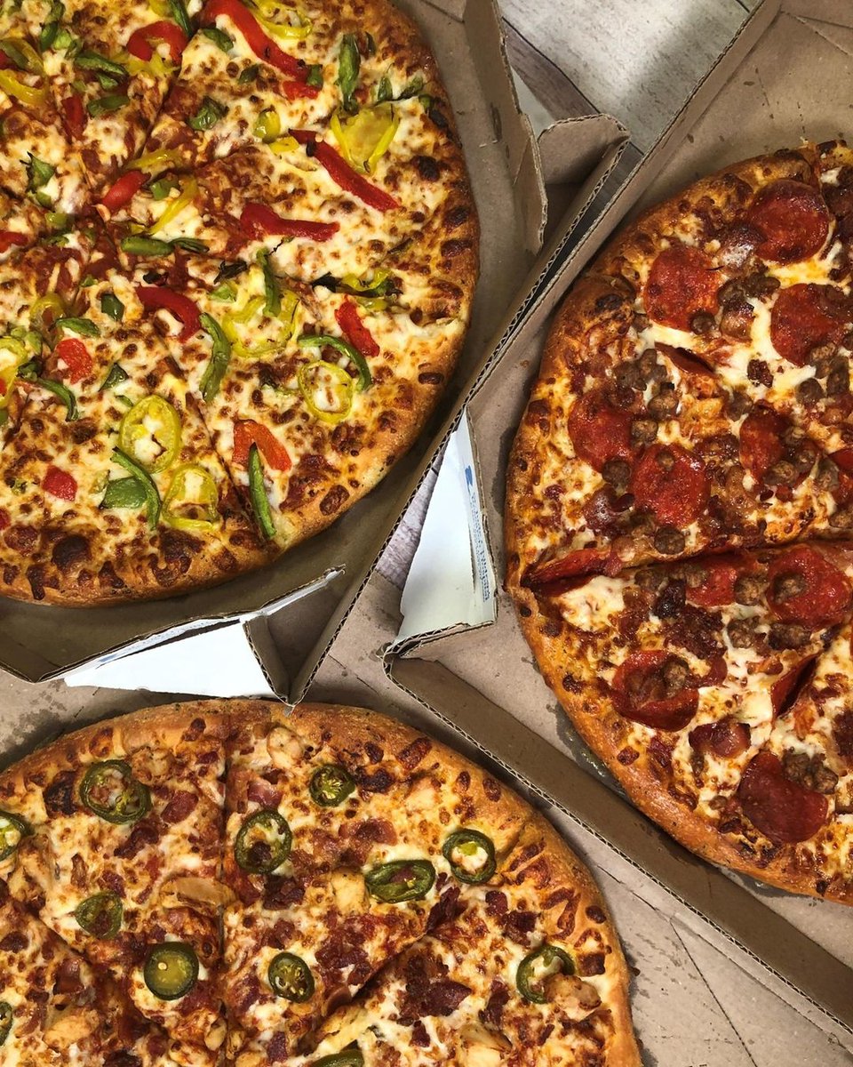 dominospizzatt's tweet image. It's National Pizza Day 🥳🍕 and we're doing giveaways ALL DAY LONG! We're choosing at random and all you need to do is :

1. Repost this tweet
2. Tag a friend you'd share pizza with ​⁣❤️

#NationalPizzaDay #DominosTT #TheDominosWay