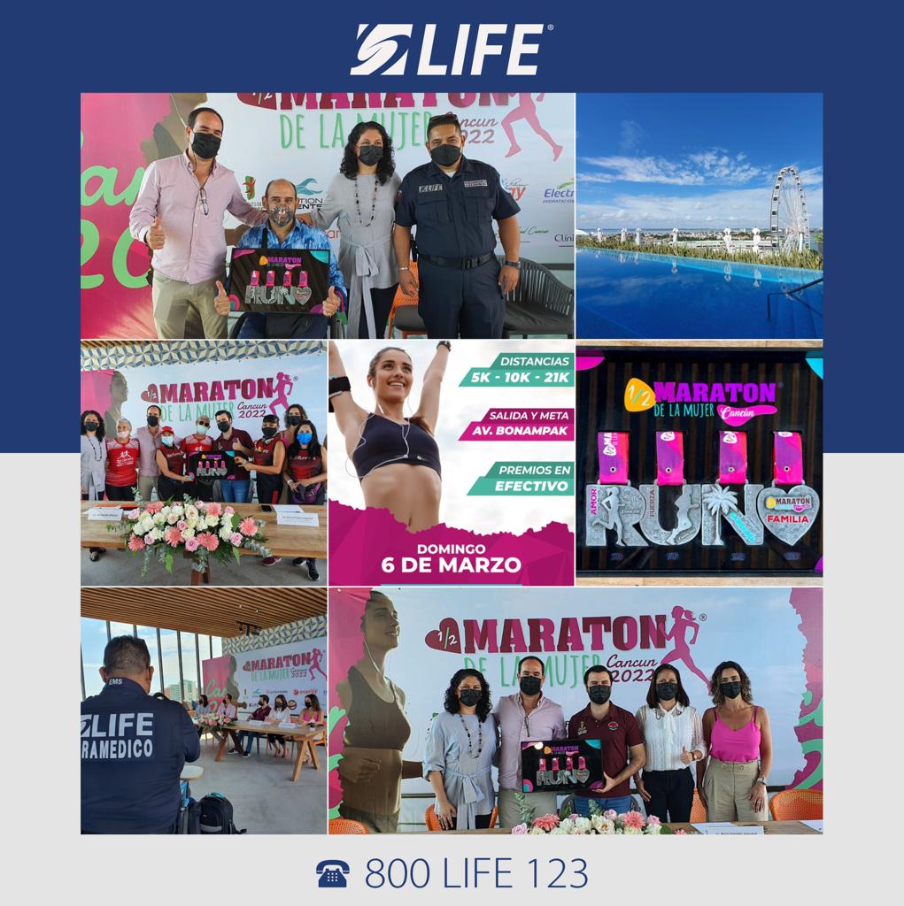 ambulife's tweet photo. ¡Regresa el 1/2 Maratón Internacional de la Mujer! #2022
Por ello nos dimos cita con medios y autoridades para ver los detalles de este gran evento.
LIFE estará velando por la seguridad de todos los participantes 🚑
#LIFESports #Cancún https://t.co/wY2J1DH3uz