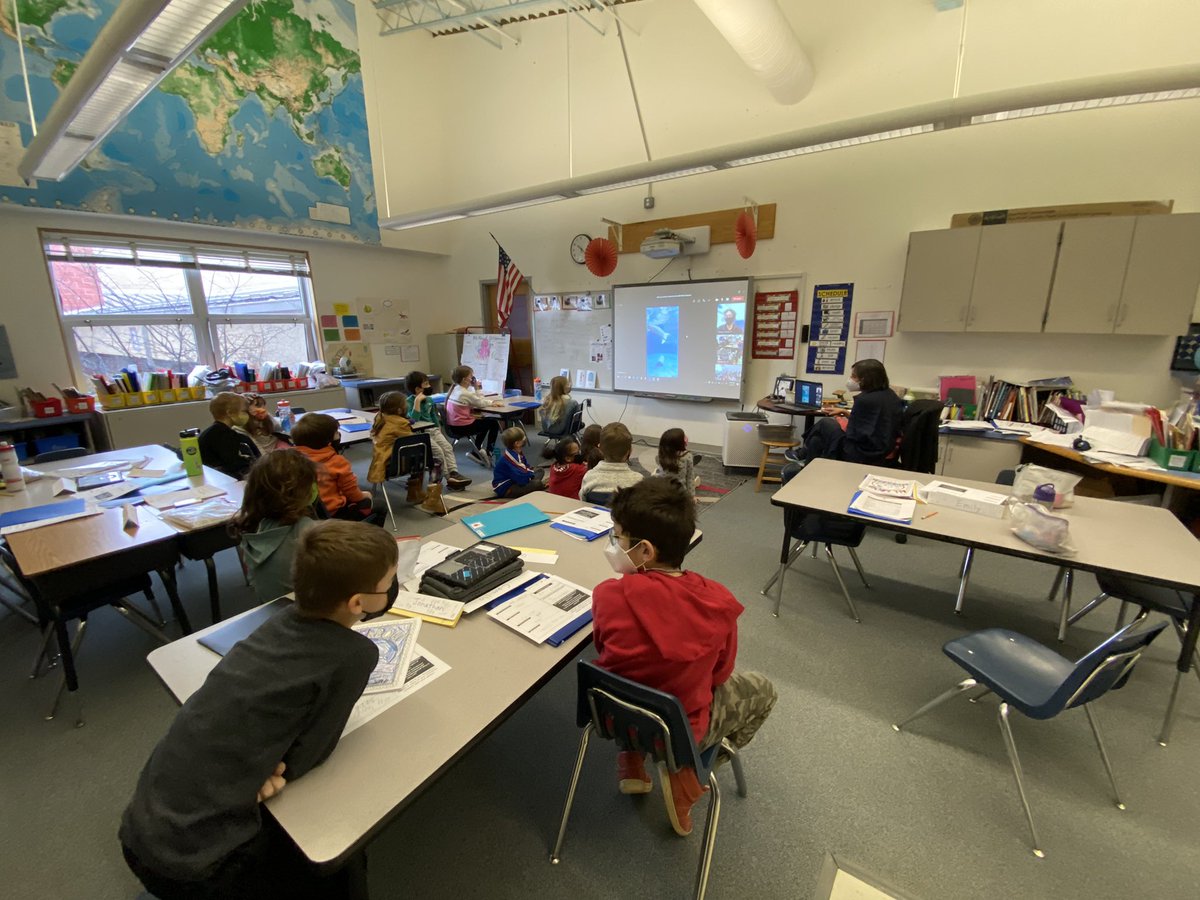 sbteach15's tweet photo. 2nd grade went on a virtual field trip to the National Aquarium to learn about Ocean Animals to close out their Ocean Animals research project!  @GlebeAPS https://t.co/1K1z8F7Oxg