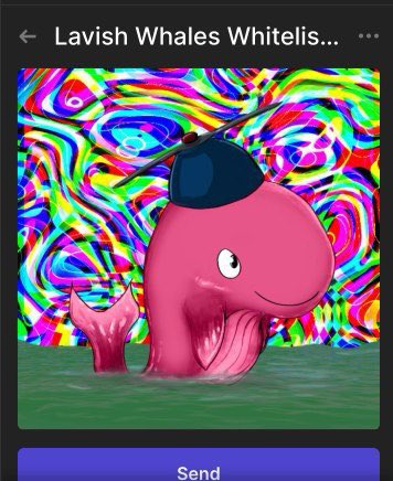 NFTEngine_'s tweet image. Whitelist tokens being airdropped to our whitelist members. Here’s what to look out for and here’s the link to mint website: mint.solanalysis.com/lavishwhales