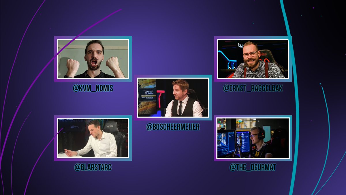 DutchCollegeLoL's tweet photo. Ofcourse we will broadcast tonight!

The following people will be doing the ASMR/Shouting for this evening:
Host: @BoScheermeijer 
Analysts: @The_Deurmat and @BlarstarC 
Casters: @Ernst_Raggelbak and @KVM_Nomis 

🕕 18:00
📺 https://t.co/0lVmeqQGxI

#DCLS7 https://t.co/SRAbUzrYle
