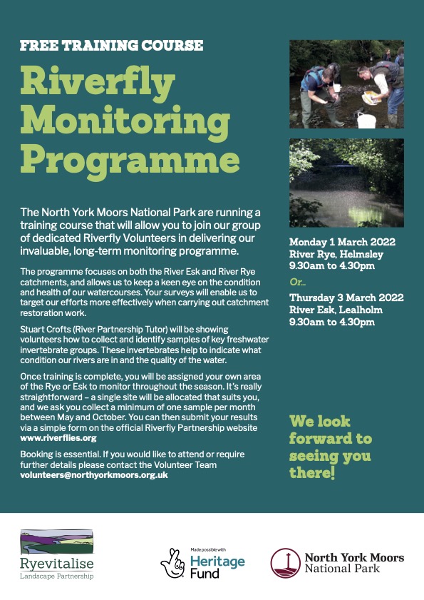 Are you a budding river monitor? Free training course for Riverfly volunteers #Ryevitalise <a href="/GroupRyedale/">Ryedale Environment Group</a> @EnvironSmart