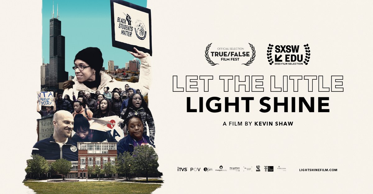 Proud <a href="/LightShineDoc/">LET THE LITTLE LIGHT SHINE</a> is part of the 2022 <a href="/truefalse/">True/False Film Fest</a> Film Fest and <a href="/SXSWEDU/">SXSW EDU</a> !! Our film tells the story of a high achieving elementary school that's a beacon for Black children - until gentrification threatens its closure.