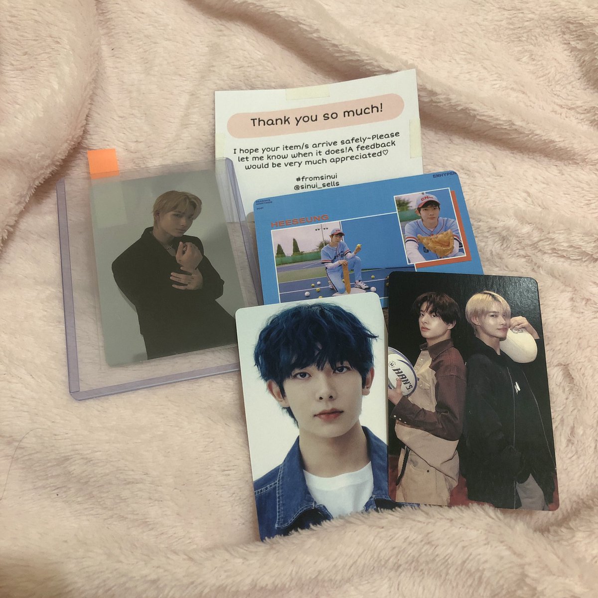 kkkkkkenha's tweet photo. | #fromsinui |
~ Hello!! Ni-ki arrived na kanina β‘βΏβ‘ Thank youu po sa another smooth and successful transaction!! Sa susunod ulit na budol! β€οΈ
~ @sinui_sells https://t.co/R5KuahoqtD