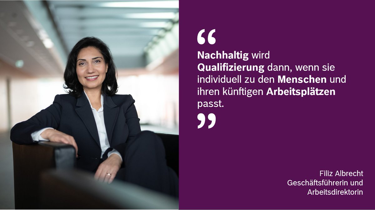 Bosch investiert konsequent in die #Weiterbildung seiner Mitarbeiterinnen &amp; Mitarbeiter – mehr als 1 Mrd. € in den vergangenen 5 Jahren. „Bosch sieht in der Transformation eine Chance, Beschäftigung neu zu denken“, so Bosch Personalchefin Filiz Albrecht.
bit.ly/3sqC8ZC