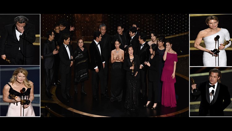 HistoryStation1's tweet photo. #Today #09February #Year2020
Academy Awards:
92nd Academy Awards: "Parasite" 1st non English film to win Best Picture, Best Director Bong Joon-ho, Best Actor Joaquin Phoenix, Best Actress Renée Zellweger
Know more at : https://t.co/mYFAHzyByh https://t.co/oxS0dsFC5k