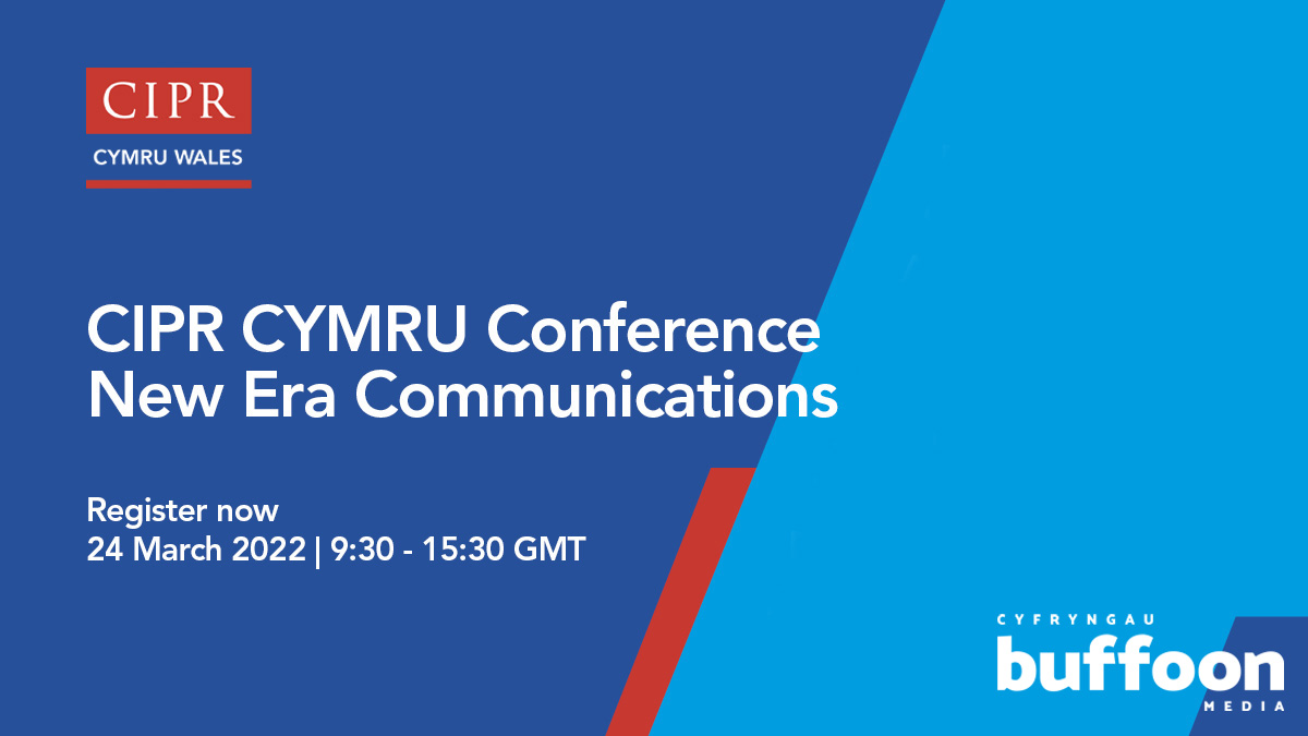 Please say a huge welcome and thank you to our sponsors – <a href="/buffoon_media/">Buffoon Media</a>, who will be helping us bring you the first hybrid CIPR Cymru conference ✨

Buffoon is a Port Talbot-based media and streaming agency, working for some of the UK’s biggest names.  buffoonmedia.co.uk