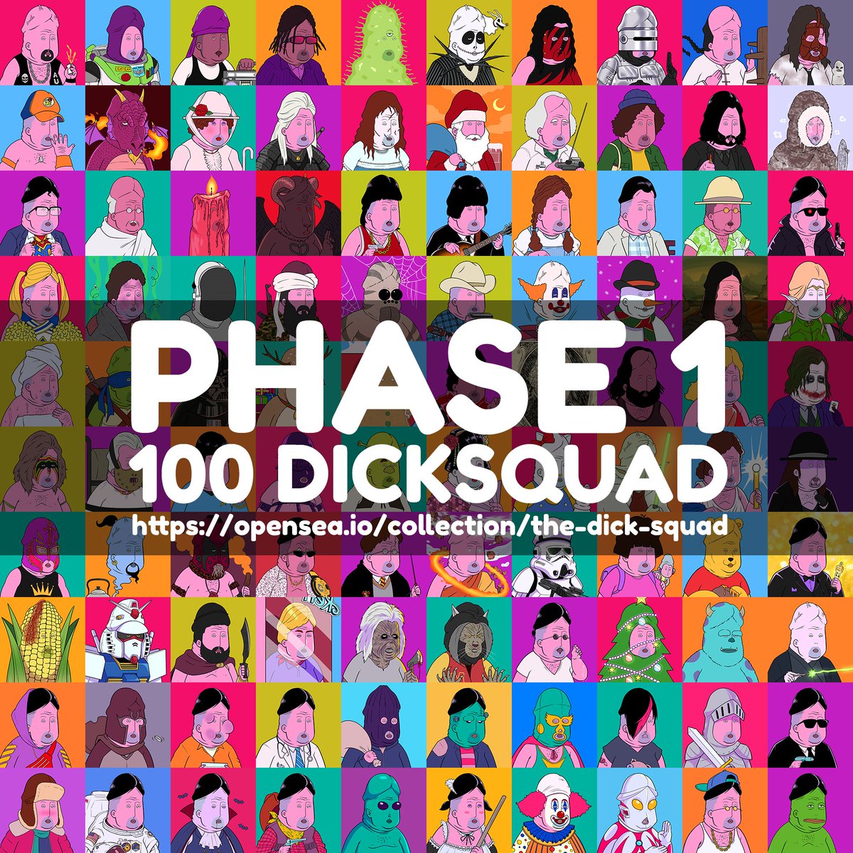 PlayboyPlusFree's tweet photo. Just Finished Minted Phase 1 DickSquad, grab it fast
Floor Price .001 ETH Free Gas at 
Polygon  @opensea

https://t.co/Ctl3KKEq03

Phase 2 Coming Soon
#nft #nftart #nftdrop #opensea #nftcollector #nftartist #nftcommunity #nftcollection https://t.co/adfdexmaS4 https://t.co/4YNihOG8Bq