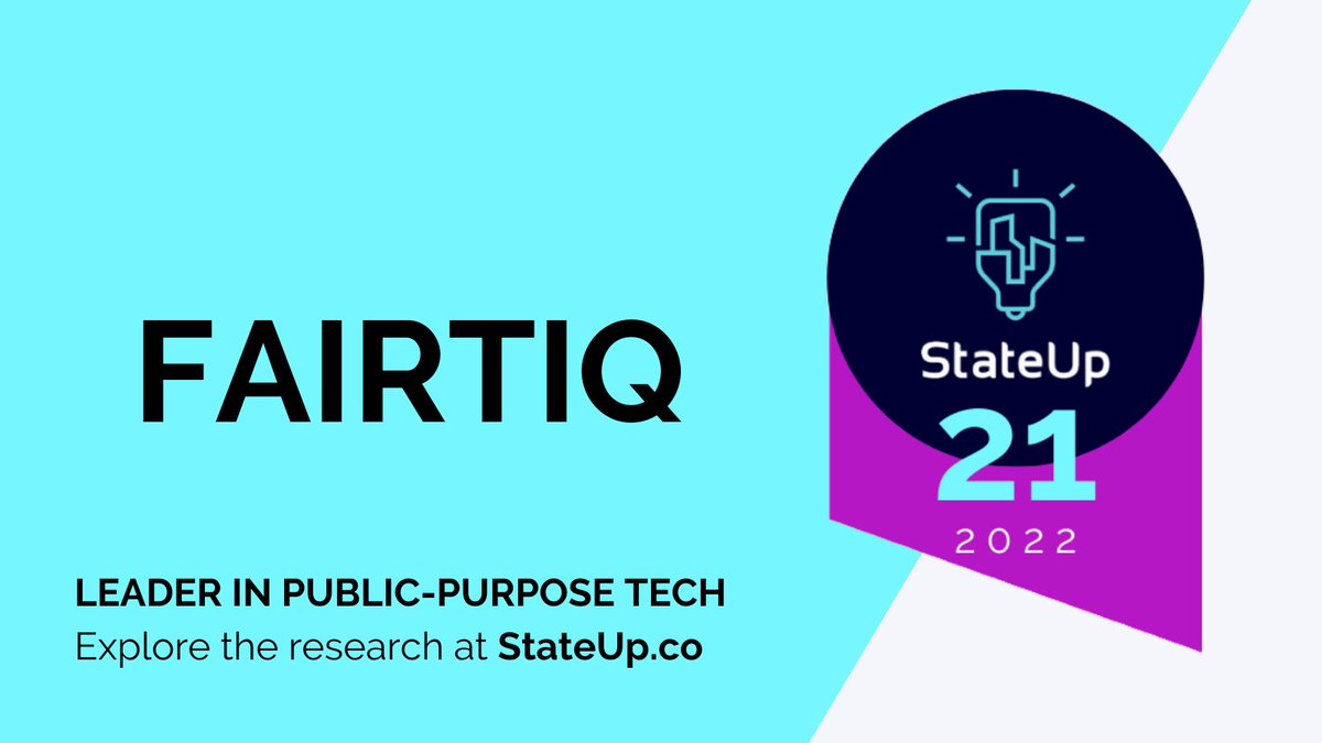 We’re thrilled to announce that we have been selected by @StateUpHQ for #StateUp21 as one of most exciting startups in #PublicPurposeTech. Check out our profile here! 👇
stateup.co/fairtiq/