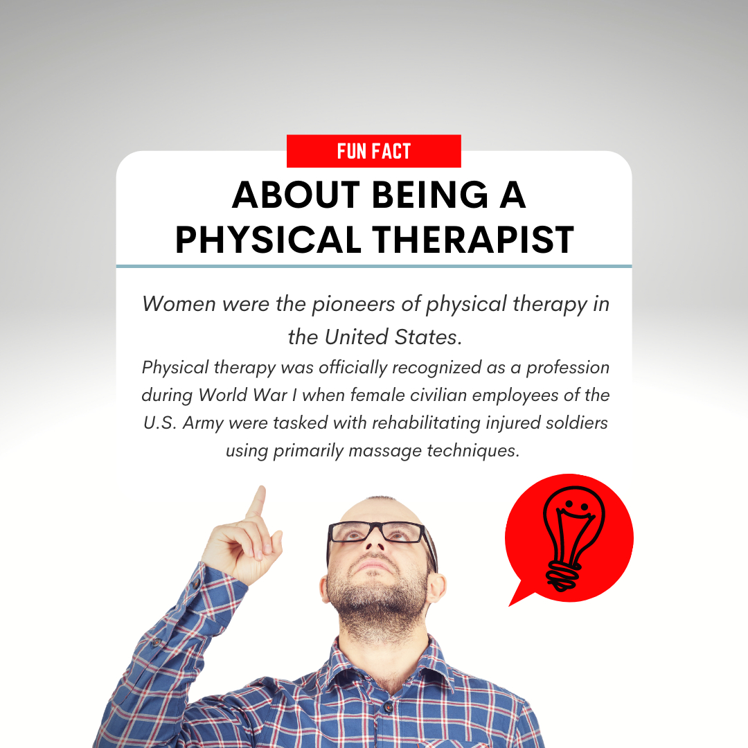 Here is a fun fact about the history and scope of physical therapy! ☝️❗