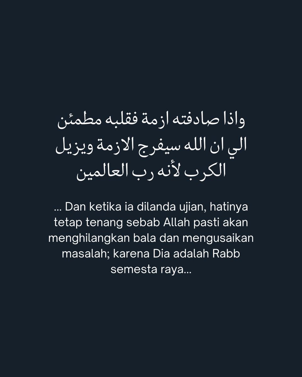 Ini levelnya orang-orang beriman...
Yang moga kita disampaikan oleh Allah ke level itu...
