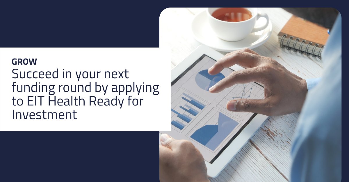 hayleye's tweet photo. Looking for next fundraising round?

Through the EIC-EIT Health collaboration, start-ups previously supported by EIC can receive tailored support through our Ready for Investment Call.   

Interested to know more? Register for our webinar on 15 Feb here: https://t.co/dRwcUHHL3a https://t.co/UiAnAlPSQa