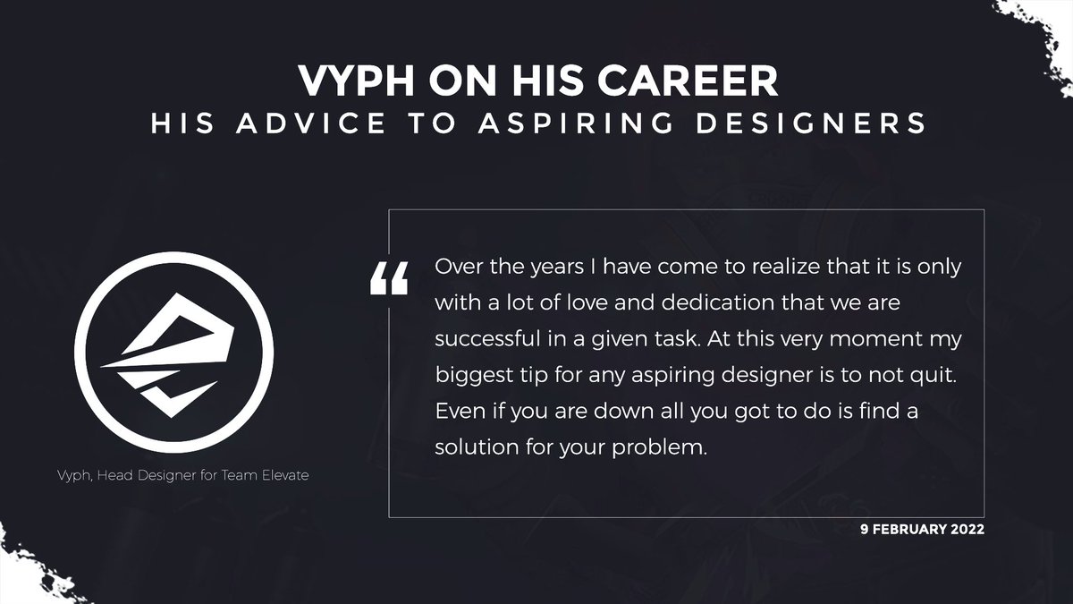 E8GARZAR's tweet photo. Had a really interesting interview with @vyphly today. I decided top tier designers deserved interviews as much as anyone else and I couldn’t think of a better person to kickstart their inclusion into interviews! 

Full interview in the RN server: https://t.co/d1sYs9xxHg https://t.co/HKkOMvlhTE