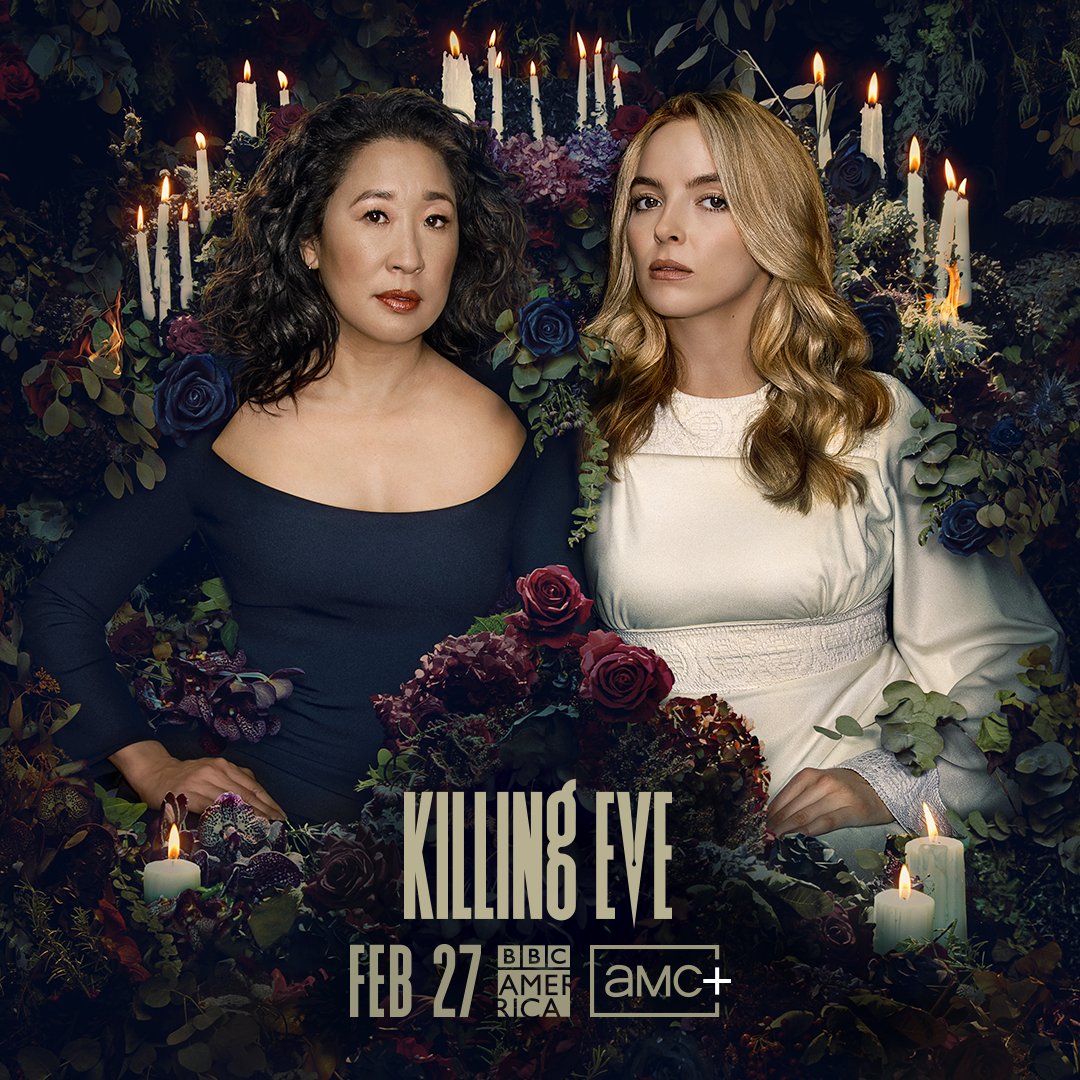 KillingEve's tweet photo. This is it. 

The final season of #KillingEve premieres February 27 on @BBCAMERICA and @AMCPlus. https://t.co/iqjWQCx6yK