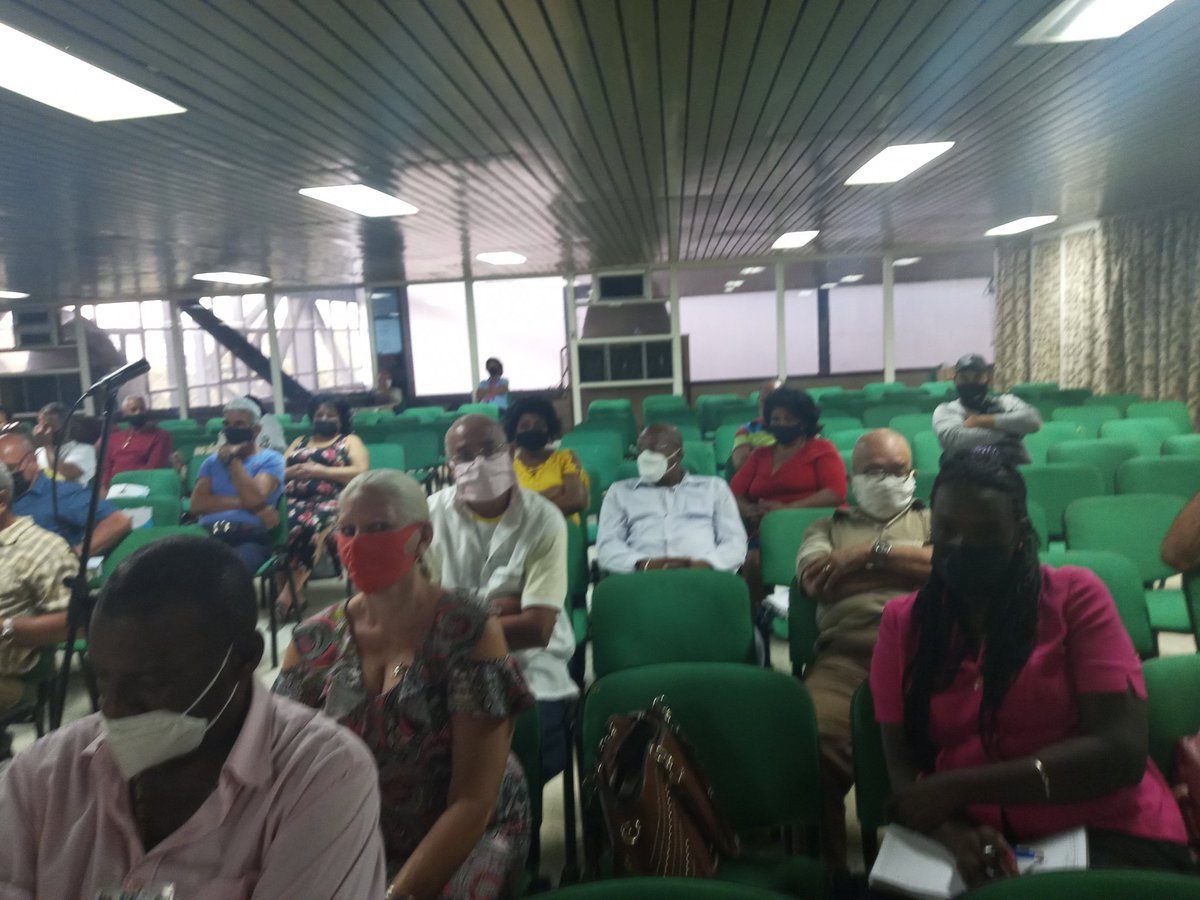 "Urge activarnos y pensar diferente, proponer soluciones con valentía, inteligencia y creatividad". Palabras de Diaz Canel, piedra angular en el trabajo que se evalua hoy en la Empresa Ferrocarriles Oriente ... #ComplejoCulturalHeredia #AsambleaDeBalance #EFOriente  #UFCuba