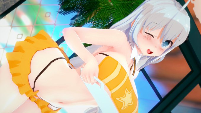 「orange bikini」 illustration images(Latest)