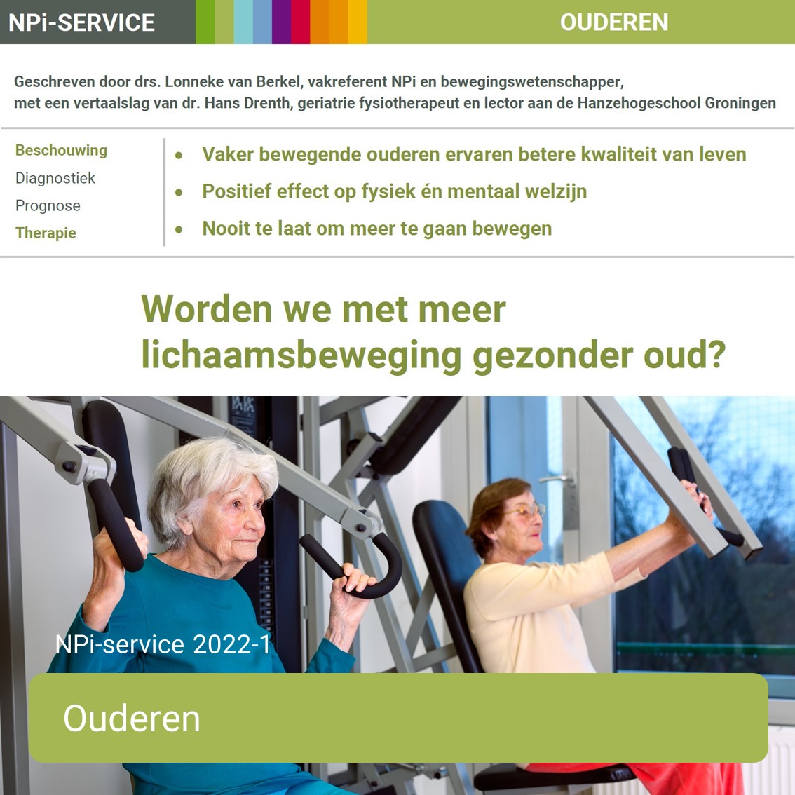 paramedisch's tweet photo. Worden we met meer lichaamsbeweging gezonder oud?
#NPiService #Ouderen
👇
https://t.co/y6jv13K7Nu https://t.co/etHunsXeLI