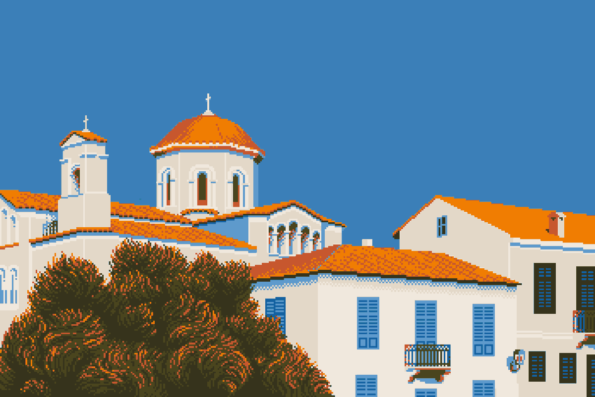 pixelptushka's tweet photo. №8 Greece
#pixelart #bitcolors #ドット絵 https://t.co/Ibmfh6Qicv