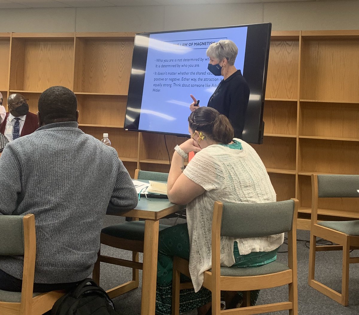 gggstidham's tweet image. Honored to bring @RuthSteidinger back to teach the Laws of Leadership and how to Lead with Purpose #InternInstitute