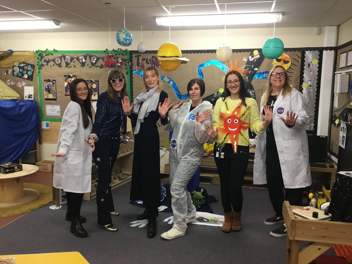 BurleyOaks's tweet photo. Who stole the aliens’ underpants? 👽🩲 👽 #receptiondetectives #alienday #immersivelearning https://t.co/vAkgw9dw05