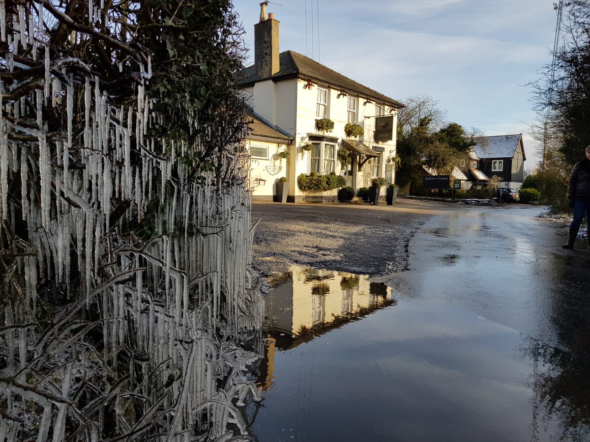 A chilly day this time last year!! Today the pubs open and the fires roaring so pop down for a pie and a pint £12.50