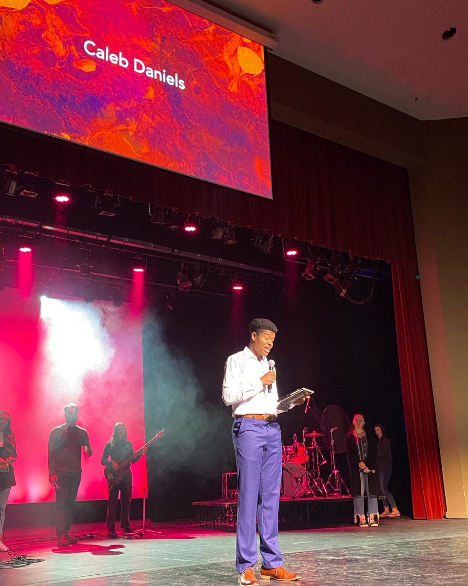 AUDiversity_SC's tweet photo. Thanks Caleb for our Black History spotlight in chapel. @AndersonUnivSC #TrueToAU https://t.co/2AR06h5ULY