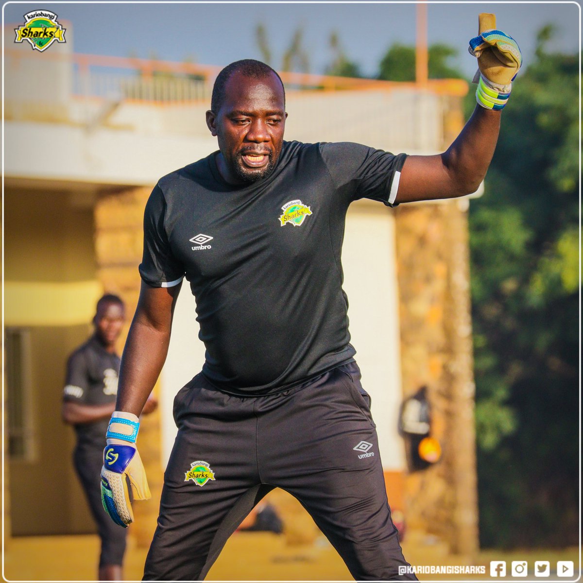 k_sharksfc's tweet photo. Mr.Jerim Onyango straight down to business.

#WeAreSharks #BetwaySharks https://t.co/2wKhvT51md