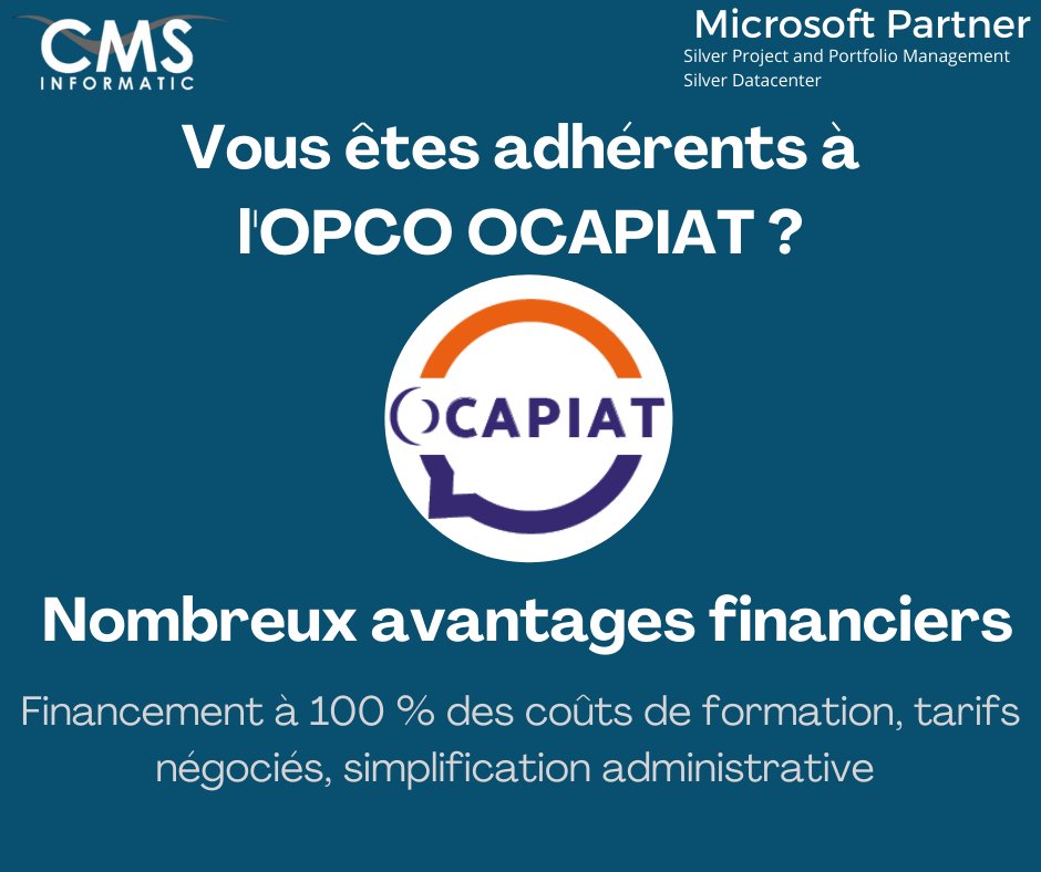 cmsinformatic1's tweet photo. CMS Informatic référencés dans le catalogue des actions collectives de l'OPCO @ocapiat  pour les formations suivantes :
- Formation #Excel à distance
- Formation #Word à distance
- Formation #Powerpoint à distance

Plus d'infos : https://t.co/353QZs0Hmi https://t.co/NHzQgmUQgE
