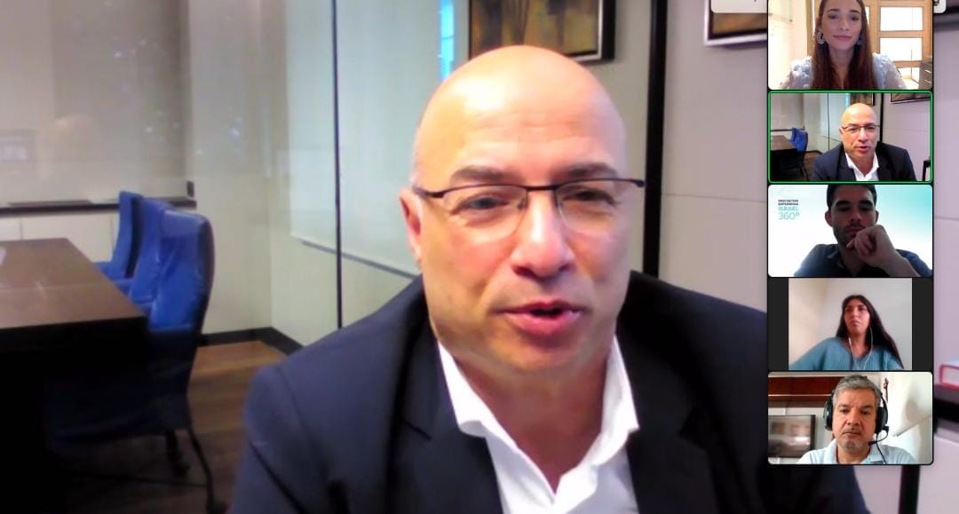 FedesoftCol's tweet photo. Iniciamos los cursos de emprendimiento e innovación para emprendedores y gerentes que realizamos bajo la alianza de la @IsraelinCol y #Fedesoft.
Hoy con Doron Gavish, creador del sistema israelí de defensa Iron Dome.
¡Juntos trabajando por una #ColombiaOrigenDeSoftware! 🇮🇱🇨🇴 https://t.co/sfV29pQLeI