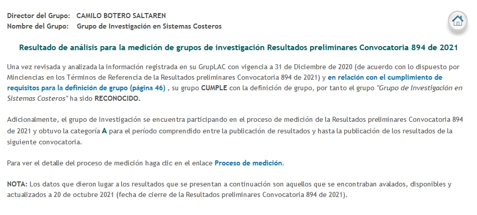 gisisco's tweet photo. Estamos de fiestaaa!

El empeño y esfuerzo de nuestros investigadores ha sido reconocido por @MincienciasCo al darnos la Categoría A, demostrando que estamos entre los mejores del país!

Todo un merito para un grupo que no es avalado por una universidad, sino una pequeña empresa https://t.co/VNO3W63If1