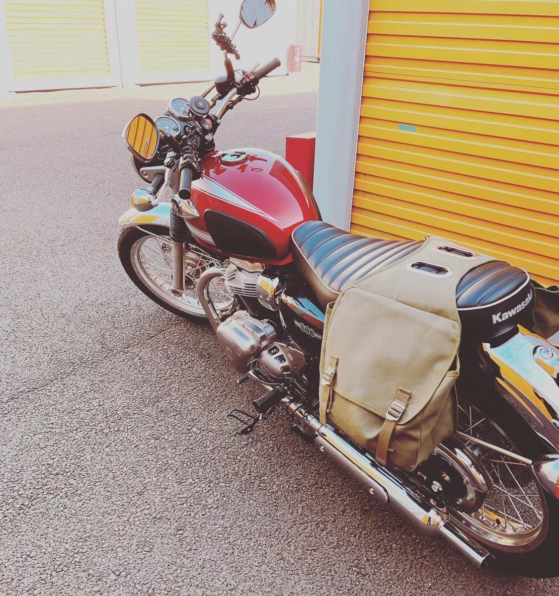 wataru800's tweet photo. 帽子来たりバック着けたり
#w800 https://t.co/ijxOPwRsni