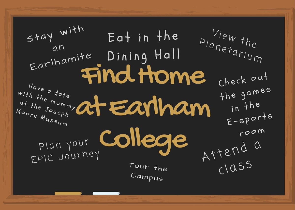 CollegeEarlham's tweet photo. We cant wait to have some of our admitted students on campus! If you would like to register for the event the link is in our bio! https://t.co/mYCW8on1jJ