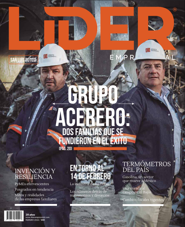 rlempresarial's tweet photo. ¡La novena edición de Líder Empresarial #SanLuisPotosí ya está aquí!
👉Lee la revista aquí:  https://t.co/wjacOG15oE
📌#Portada: Grupo Acerero: Dos familias que se fundieron en el éxito
➖#SanValentin: La estadística detrás del 14 de febrero
➖#Innovación: Resiliencia empresarial https://t.co/UgUJgmzn1J