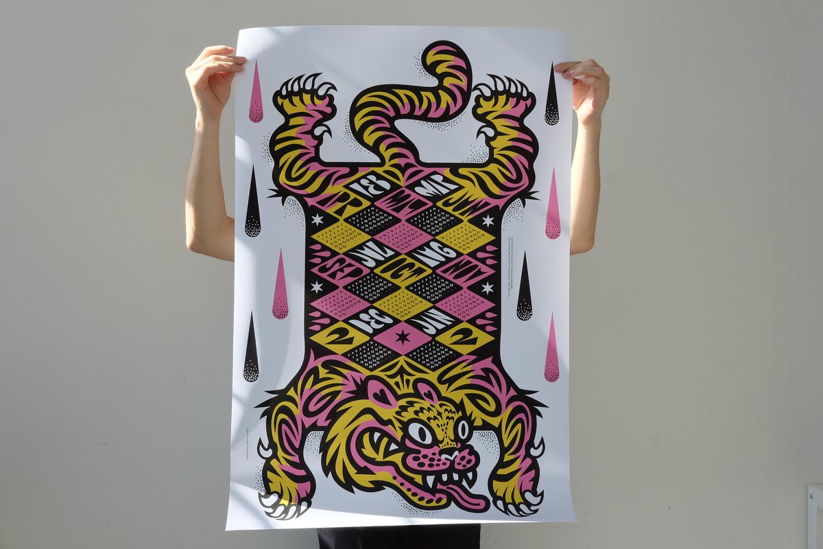 New Lunar Year - New Calendar - New Tiger Poster!
typozon.bigcartel.com
#poster #illustration #lettering #Calendar