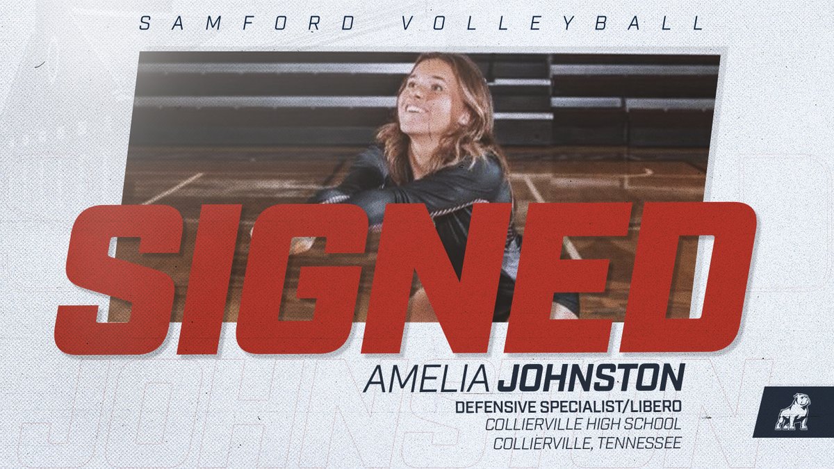 ‼️ SIGNED 🖊️ ‼️

Can't wait to have you in B-ham, Amelia! 

#BeABetterBulldog
#AllForSAMford