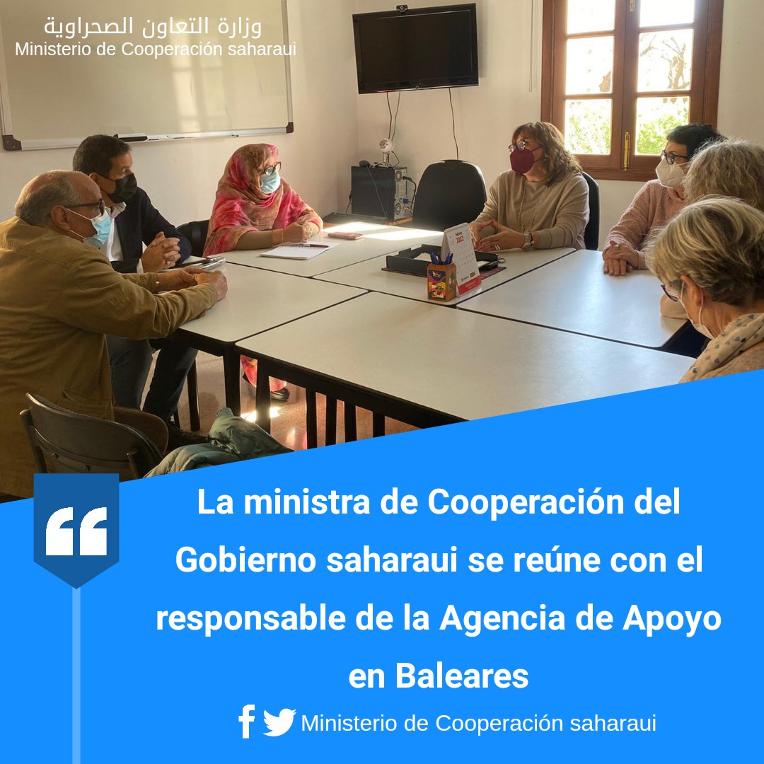 Ministerio de Cooperación Saharaui tweet media