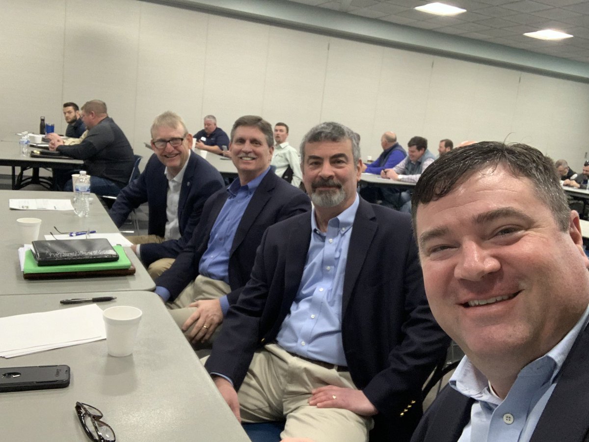 BLacefield's tweet photo. @UKYAgEcon Good looking group of Navy Blazers on that front row!!!
“Tell me Ag Policy is your thing without telling me Ag Policy is your thing!”
Glad to participate in this meeting!
#KOAP #FarmAnalysis #UKAgEcon
#OurFarmers https://t.co/tltYu4zjoK