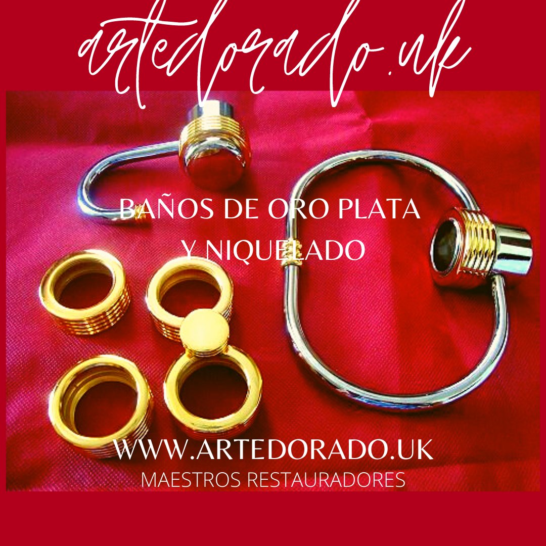 BAÑOS DE ORO Y PLATA PARA EL HOGAR RESTAURAMOS TODO TIPO DE OBJETOS DESDE GRIFOS HASTA PRENDAS MILITARES UTENSILIOS DOMÉSTICOS Y MAS ARTEDORADO.UK MAESTROS RESTAURADORES #dorado #niquelado #plateado #restauracion #maracaibo #ollas #RenaWare