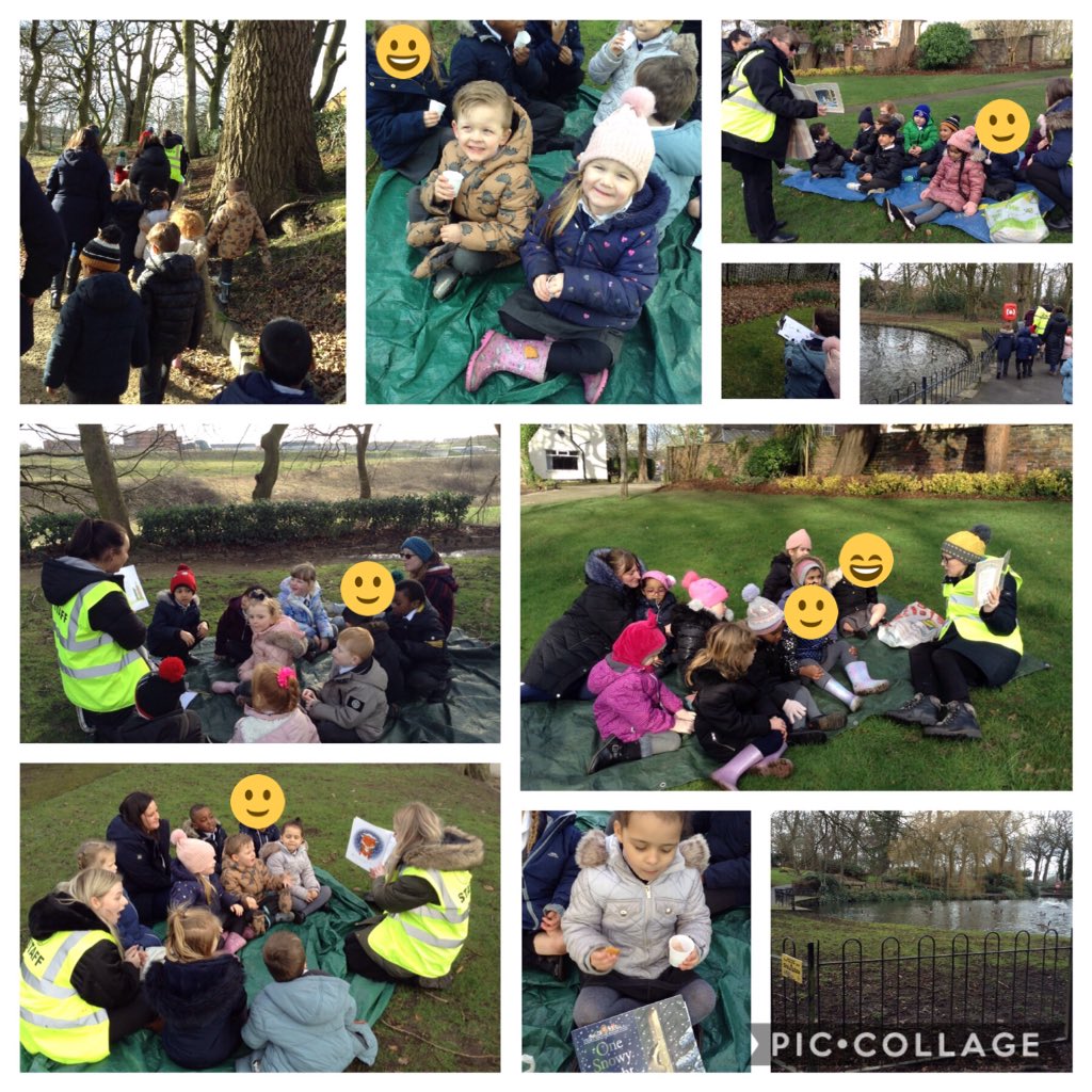 ChristChurch_Sc's tweet photo. Our trip to Foxdenton Park #percytheparkkeeper #onesnowynight https://t.co/nHu8tYKZrr