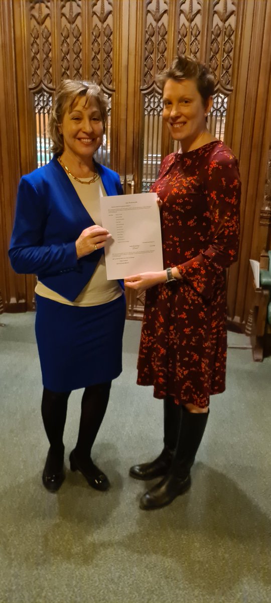 tracey_crouch's tweet photo. A massive thank you to everyone who helped & supported my Seals (Protection) Bill, which would make the intentional or reckless disturbance of seals an offence. Here it is signed, "sealed" & delivered to the Minister 🦭 https://t.co/OD0dqtIyiv
