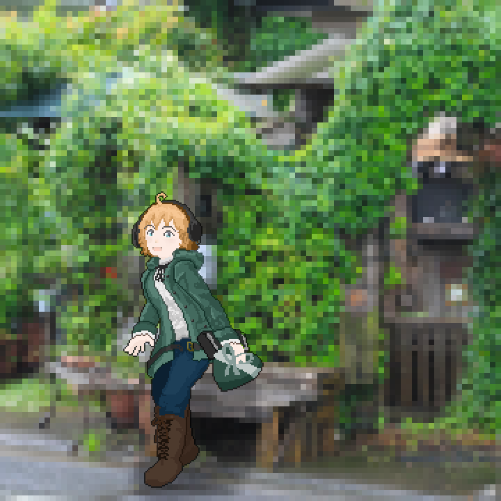 描いたぞサキちゃん(?)