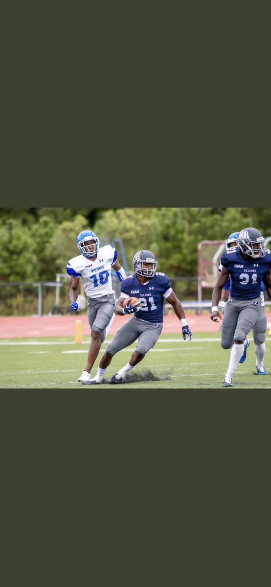 After a great conversation with <a href="/CoachBowser2/">David Bowser</a> I am blessed to receive my first Division 2 offer from Saint Augustine University #GoFalcons <a href="/TravisSabdo/">goreidabook.eth</a>
