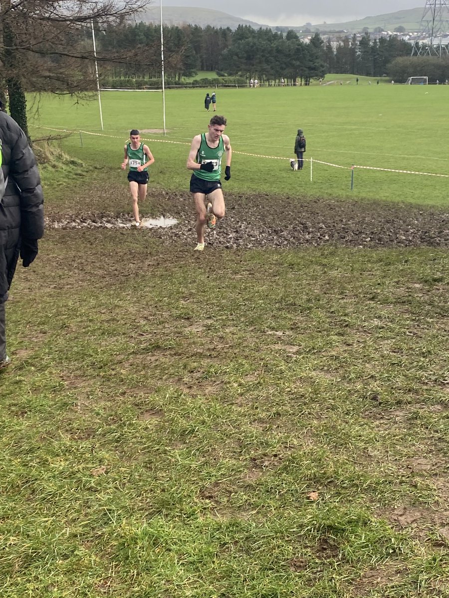 SeanLavery90's tweet photo. Great runs by Matthew, Luke and the rest of his ⁦@St_Malachys⁩ teammates in winning individual gold &amp; silver medals and team gold in today’s Ulster Schools XC senior race at Mallusk. 👏👏👏. Thanks to the coaches, officials, volunteers and all the athletes for a super day. https://t.co/gmPyO1Fyl9