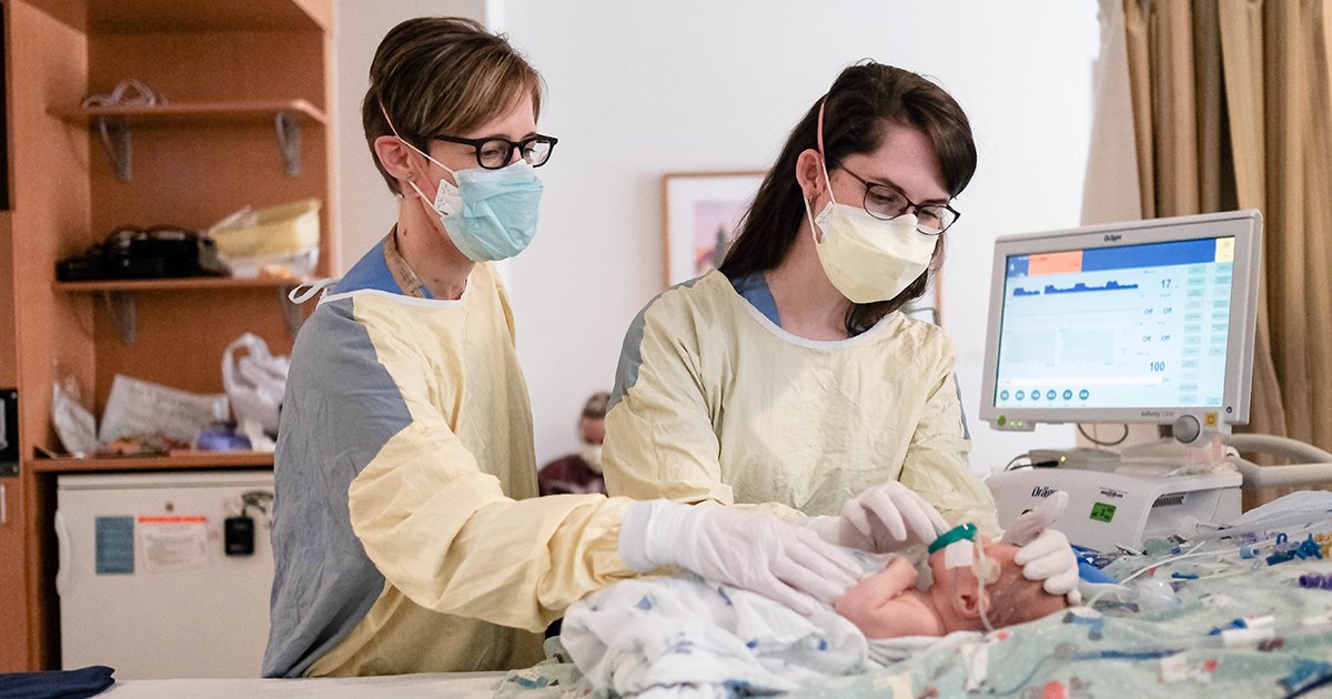 childrensmn's tweet photo. If your kid has congenital heart problems, we're here for you! Our #kidexperts are trained through simulation to support parents going home with kids with hypoplastic left heart syndrome. More: https://t.co/pZ8HpDKPbi
#HeartMonth https://t.co/QZaWoBlhPS
