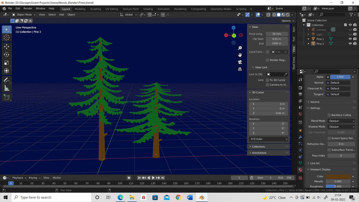 Perform some minor tweaks on the original asset and voila, you have a new game asset! #3D #blender #gamedev
