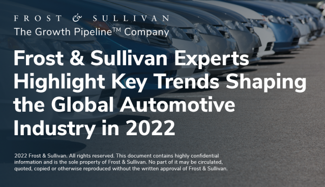 AutomotiveAng's tweet photo. Explore shifting consumer priorities, the rise of #ecommerce, how #DigitalTwin is revolutionizing the automotive life cycle &amp; more in the upcoming @Frost_Sullivan Think Tank, Top 10 Trends Driving the 2022 Global #Automotive Industry. Details: https://t.co/Gxb9JuKix2 https://t.co/D8wd2TV26K