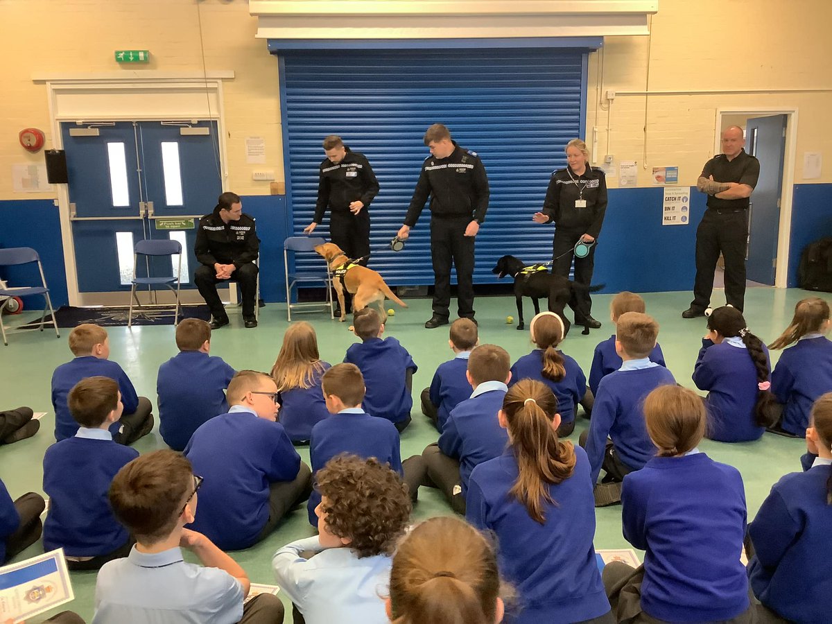 Durham Constabulary (@durhampolice) on Twitter photo ๐ฝ๐๐๐ ๐ฉ๐ค ๐ฉ๐๐ ๐๐ก๐๐จ๐จ๐ง๐ค๐ค๐ข ๐
Aycliffe NPT visited students at Byerley Park last week & delivered carousel training to year 5 & 6.
The topics:
๐ASB
๐Online Safety
โBullying
๐งโโ๏ธCrime & Consequences
The also enjoyed meeting <a href="/JetandBen/">Jet and Ben</a> who were a little lively ๐ ๐ฝ๐๐๐ ๐ฉ๐ค ๐ฉ๐๐ ๐๐ก๐๐จ๐จ๐ง๐ค๐ค๐ข ๐
Aycliffe NPT visited students at Byerley Park last week & delivered carousel training to year 5 & 6.
The topics:
๐ASB
๐Online Safety
โBullying
๐งโโ๏ธCrime & Consequences
The also enjoyed meeting <a href="/JetandBen/">Jet and Ben</a> who were a little lively ๐