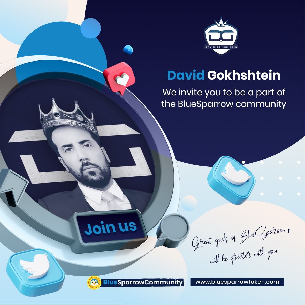 Elenw890908's tweet photo. The greatest division of wealth of the century, will soon take place with the BlueSparrow💯💥

#ETH
#BlueSparrow
#BlueSparrowtoken
#BlueSparrowCommunity
#BestDrawToken
#Bluesparrowcharity
@BlueSparrowETH
#web3
#Bitcoin
@BluesparrowC
♥️34 https://t.co/6FupjDR83l